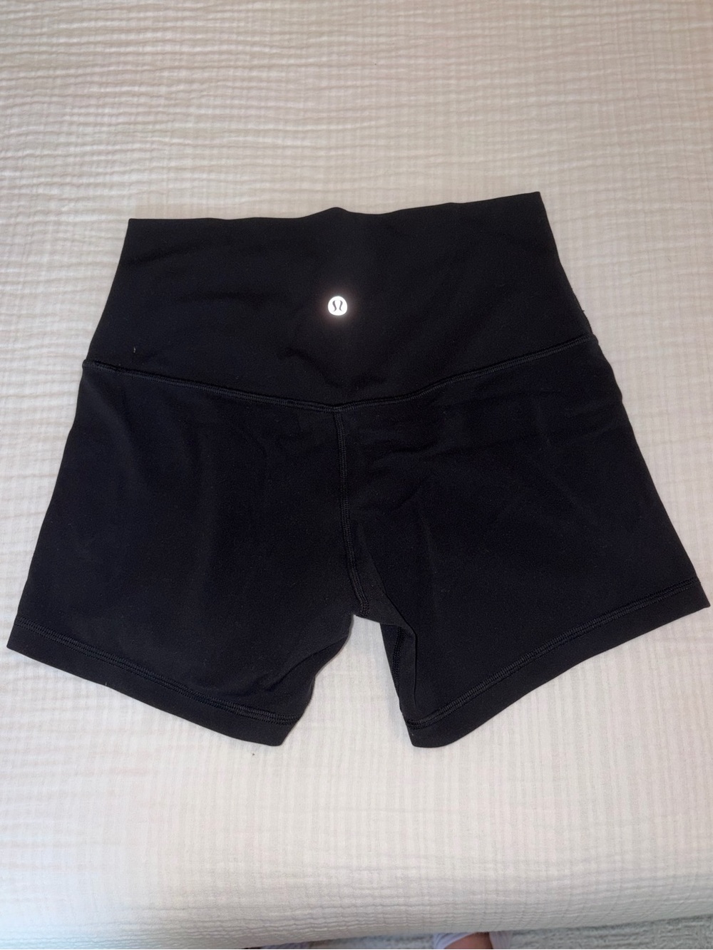 lululemon athletica High-Rise Black Athletic Shorts